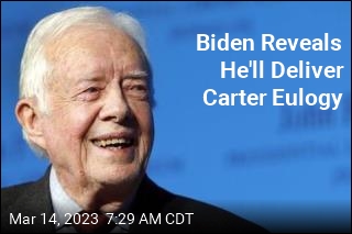 Biden Reveals He&#39;ll Deliver Carter Eulogy