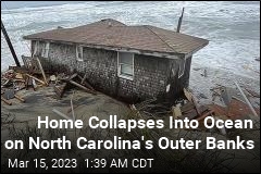 Outer Banks Home Collapses Into Ocean