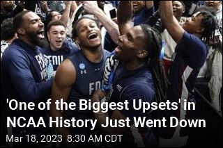 &#39;One of the Biggest Upsets&#39; in NCAA History Just Went Down