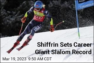 Shiffrin Sets Career Giant Slalom Record