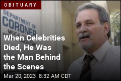 When Celebrities Died, He Was the Man Behind the Scenes