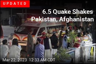 Strong 6.5 Quake Rattles Pakistan, Afghanistan