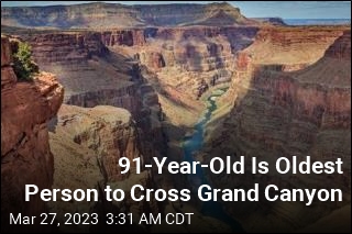 91-Year-Old Crosses Grand Canyon in 5 Days, Setting Record
