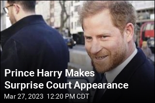 Prince Harry Appears in UK Court