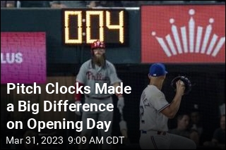 MLB Opening Day Games Were a Lot Shorter This Year