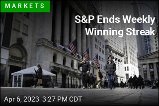 S&amp;P Ends Weekly Winning Streak