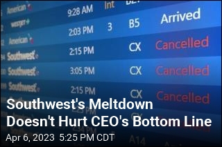 Despite $1B Southwest Debacle, CEO's Compensation Climbs