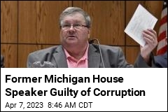 Former Michigan House Speaker Guilty of Corruption