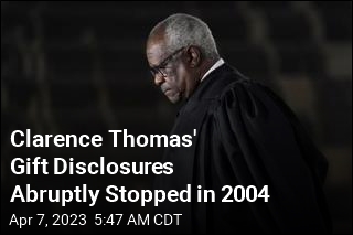 Since 2004, Thomas Has Reported Only 2 Gifts