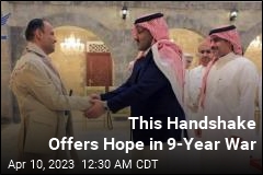 This Handshake Offers Hope in 9-Year War