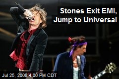 Stones Exit EMI, Jump to Universal