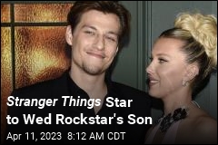 Stranger Things Star to Wed Rockstar&#39;s Son