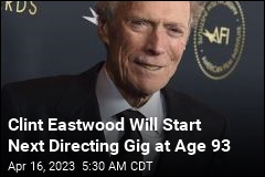 Clint Eastwood Will Start Next Directing Gig at 93