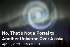 No, That&#39;s Not a Portal to Another Universe Over Alaska