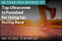 Top Ultrarunner Traveled by Car During Race