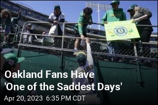 Oakland Fans Have &#39;One of the Saddest Days&#39;
