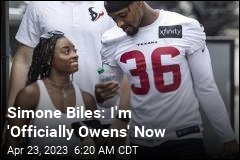 Simone Biles Weds NFL&#39;s Jonathan Owens