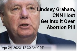 Lindsey Graham, CNN Host Get Into It Over Mifepristone