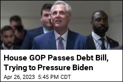 House Passes Debt Limit Bill by 2 Votes, Pressuring Biden