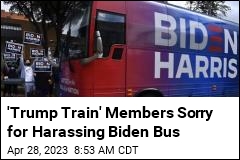 &#39;Trump Train&#39; Members Sorry for Harassing Biden Bus