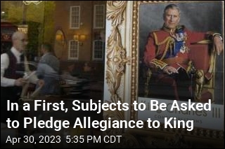 Public Is Invited to Swear Allegiance to King Charles