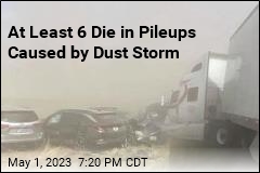 Dust Storm Cuts Visibility to Zero, Causing Fatal Pileups