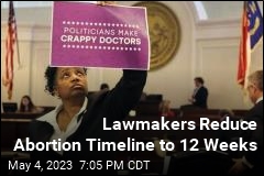 North Carolina Lawmakers Shorten Abortion Window