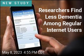 Researchers Find Less Dementia Among Regular Internet Users