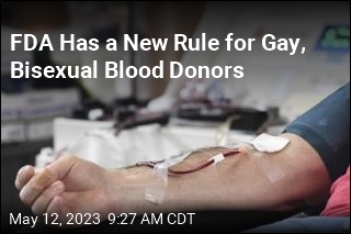 FDA&#39;s New Rule on Gay Blood Donors Takes Effect