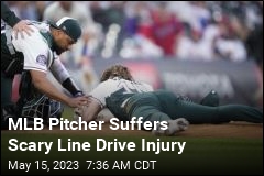 MLB Line Drive Fractures Pitcher&#39;s Skull