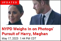 Rep: Harry, Meghan in &#39;Near Catastrophic&#39; Car Chase