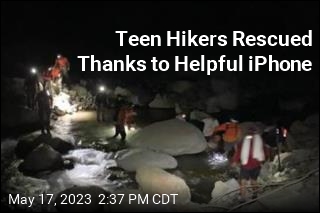 Teen Hikers Rescued After Emergency Text