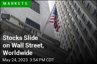 Stocks Slide on Wall Street, Worldwide