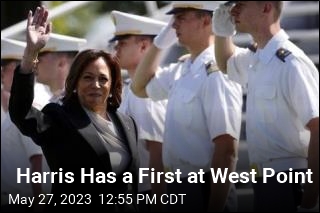 Harris Has a First at West Point