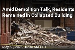 Amid Demolition Talk, Residents Remained in Collapsed Building