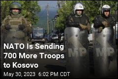 30 Peacekeepers Hurt in Kosovo Unrest