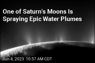 One of Saturn&#39;s Moons Is Spraying Epic Water Plumes