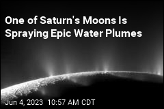 One of Saturn&#39;s Moons Is Spraying Epic Water Plumes