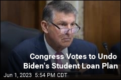 Senate Approves GOP Move Blocking Student Loan Plan