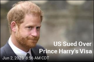 US Government Challenged Over Prince Harry&#39;s Visa