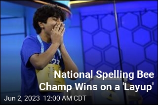 National Spelling Bee Champ Wins on a &#39;Layup&#39;