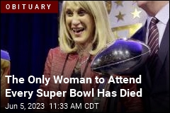 The Only Woman to Attend Every Super Bowl Has Died