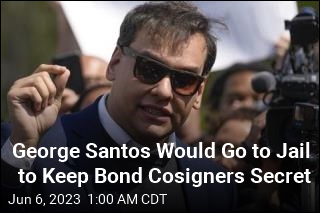George Santos Would Go to Jail to Keep Bond Cosigners Secret