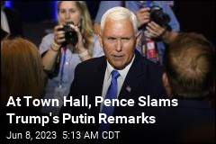 Pence Goes After Trump on Jan. 6, Putin