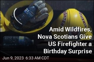 Nova Scotians Stage a Sweet Surprise for US Firefighter