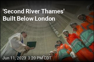&#39;Second River Thames&#39; Built Below London