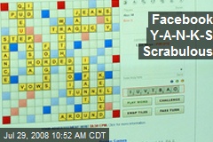 Facebook Y-A-N-K-S Scrabulous