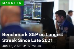 Benchmark S&amp;P on Longest Streak Since Late 2021