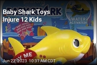Baby Shark Toys Recalled After 12 Kids Injured