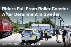 Riders Fall From Roller Coaster After Derailment in Sweden